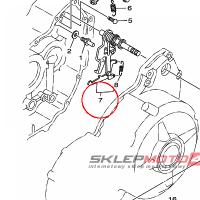 YAMAHA - WALEK ZM. BIEGOW nr: 4WM181010100