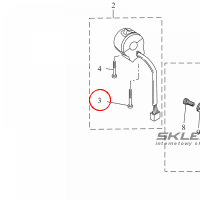 YAMAHA - SCREW, FITTING nr: 45PH21330000