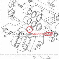 YAMAHA - uszcelniacze, kompl. nr: 1DKW00470000