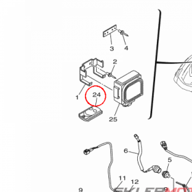 YAMAHA - TRANSMITTER COMP nr: 6B6862610000