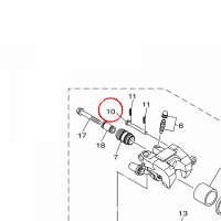 YAMAHA - ZAWLECZKA nr: 1WDF59246000