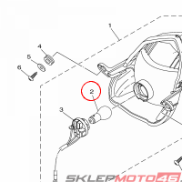 YAMAHA - ZAROWKA nr: 4KLH47142000