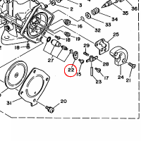 YAMAHA - PLYTKA nr: 6K8145271100