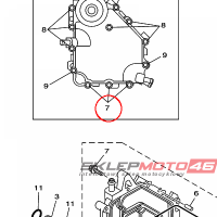 YAMAHA - sruba nr: 9010506M2400