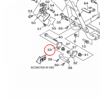 YAMAHA - STAY 3 nr: 1D72142J0100