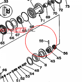 YAMAHA - SWORZEN nr: 9025007M0200