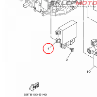 YAMAHA - MODUL ZAPL. nr: 6BT8591A1000