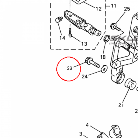 YAMAHA - SRUBA nr: 958140804500