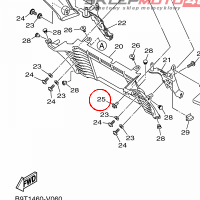 YAMAHA - RIVET nr: 902690701200