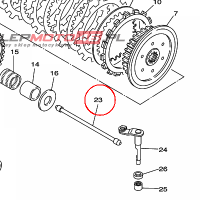 YAMAHA - ROD,PUSH 2				 nr: 4EW163570000