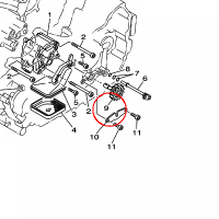 YAMAHA - DRIVEN GEAR ASSY nr: 5YU133600000