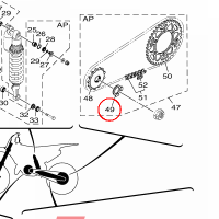 YAMAHA - WASHER, LOCK				 nr: 902152000300