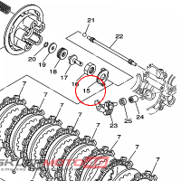 YAMAHA - sruba spec. nr: 902151628900