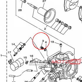 YAMAHA - WKRET nr: 1HX145650000