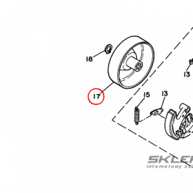 KOSZ SPRZEGLA (nr: 3l5166110200)