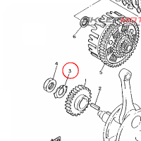 YAMAHA - sruba spec. nr: 902152019700