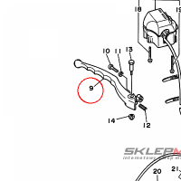 YAMAHA - LEVER 2				 nr: 57A839220100