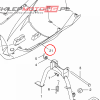 YAMAHA - owiewka nr: 1PHF83850000