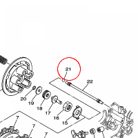 YAMAHA - BALL (498) nr: 935113202700 