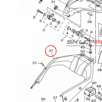 YAMAHA - COVER, TANK nr: 2PP241B10000