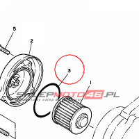 YAMAHA - uszczelniacz nr: 932106429700