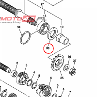 YAMAHA - simmering nr: 931024033000