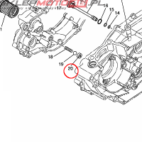 YAMAHA - ZAWLECZKA nr: 583131130000