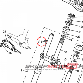 YAMAHA - sruba nr: 913170601600