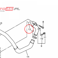 YAMAHA - uszczelniacz nr: 932102119000