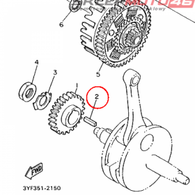 YAMAHA - KLIN nr: 902820704200