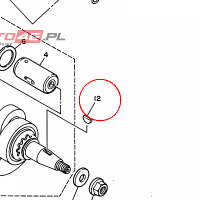 YAMAHA - WALEK LOZYSKA nr: 902800500100