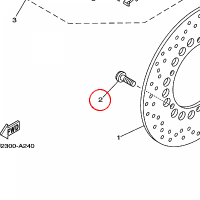 YAMAHA - SRUBA nr: 901110805700