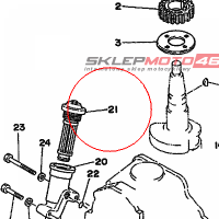 YAMAHA - filtr oleju nr: 6G8134400000