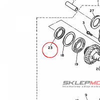 YAMAHA - simmering nr: 931026527700