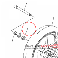 YAMAHA - lozysko nr: 933060042000