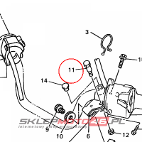 YAMAHA - SRUBA nr: 3YX839450000