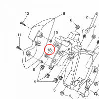 YAMAHA - tulejka nr: 904801207200