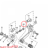 YAMAHA - SPREZYNA nr: 901700622800