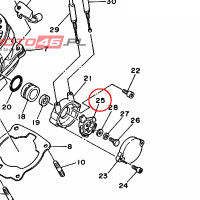 YAMAHA - KOLO LINKI YPV nr: 29L1132E0000