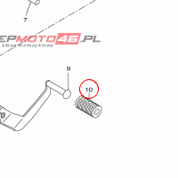 YAMAHA - nakladka gumowa nr: 1WS181130000