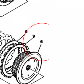 YAMAHA - ZABIERAK SPRZEGLA nr: 23X163710000