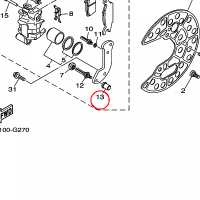 YAMAHA - NUT nr: 3JD259610000