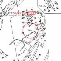 YAMAHA - emblemat nr: 992460010000