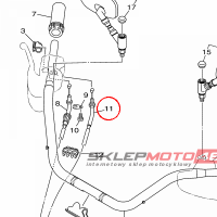 YAMAHA - LINKA GAZU nr: 1D7263120000