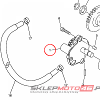 YAMAHA - POMPA OLEJOWA nr: 2S2133001000