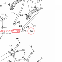 YAMAHA - SRUBA nr: 901191004400