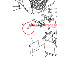 YAMAHA - SRUBA nr: 901191003300