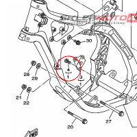 YAMAHA - wkret nr: 901491002200