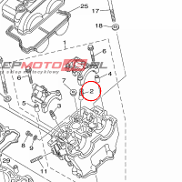 YAMAHA - PROWADNICA ZAWORU nr: 5NL111331000