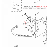 YAMAHA - PIPE INLET ASSEMBLY nr: 5S9139300300